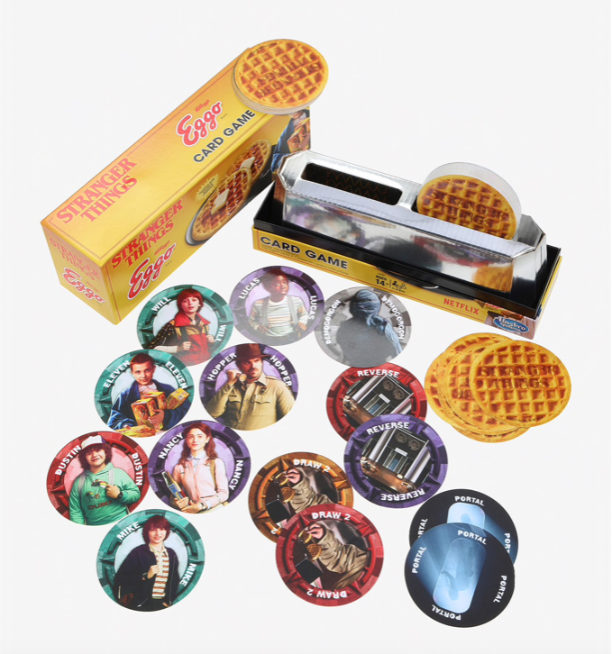 Stranger Things Eggo Card Game Cometeshop
